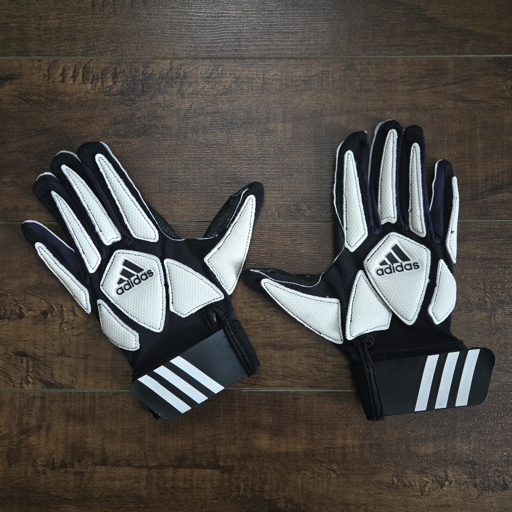 Adidas Scorch Destroy 2 Full Finger Football Lineman Gloves Size Small